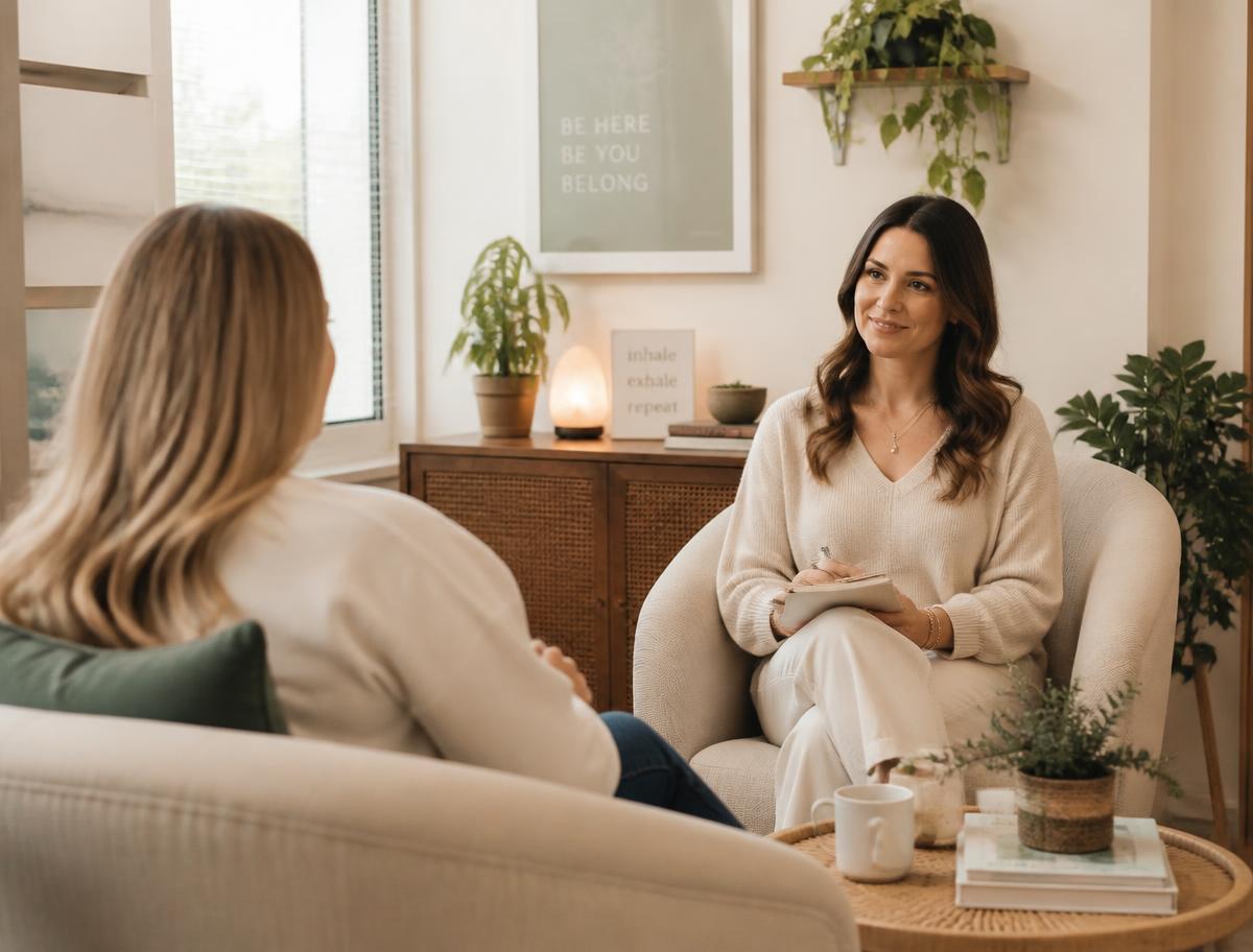 Wellness coaching session